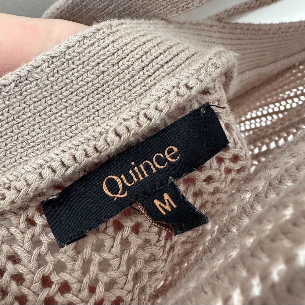 Quince Halter Midi Length Crochet Coverup - Picture 3 of 3